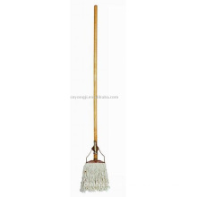 wooden handle cotton mop